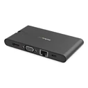 Docking Station StarTech.com USB-C 8-in-1-Multiport-Adapter DKT30CHVSCPD - 3 x USB 3.0/SD/MicroSD/GbE/HDMI/VGA