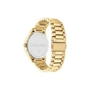 Ρολόι Calvin Klein 25200229 (40mm) Μεταλλικό Μπρασελέ Χρυσό