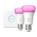 Smart Λάμπα Philips Hue StiWa White & Color Ambiance E27 starter set of 2