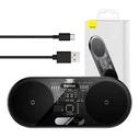 Ασύρματος Φορτιστής Dual Qi Baseus Digital LED Display 20W