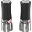 Peugeot Daman Z Ηλεκτρικός Μύλος Αλατιού & Πιπεριού 16 cm - Μαύρος