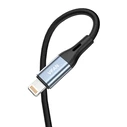 Καλώδιο Ήχου Vipfan L05 Lightning to mini jack 3.5mm AUX, 1m (gray)