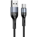 USAMS Nylon Cable U55 2A USB-C U55 black 1m SJ449ZJ01 (US-SJ449)