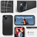 Spigen Liquid Air Apple iPhone 14 Plus / 15 Plus Matte Black