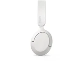 Philips TAH6000WT/00 Wireless & Wired Over‑Ear Headphones — White, 80 Hours