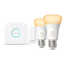 Smart Λάμπα Philips Hue White Ambiance E27 8W 2er Starter Set inkl DS