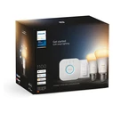 Smart Λάμπα Philips Hue White Ambiance E27 8W 2er Starter Set inkl DS