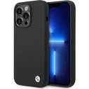 BMW BMHCP14XSILBK Apple iPhone 14 Pro Max black Silicone Metal Logo