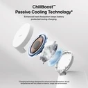 Belkin UltraCharge Modular Charging Dock με Qi2 25W, Λευκό (WIZ052KQWH, EAN 0745883944002)