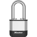 Master Lock Elite 45mm Laminated Padlock, 38mm Shackle, 5‑pin Cylinder (MPN PK1EURDLF, SKU 258941)