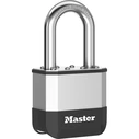 Master Lock Elite 52mm Padlock — 38mm Shackle, 5‑pin Cylinder (SKU 258962, MPN PK5EURDLF)