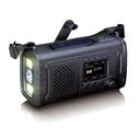 Lenco PDR-055 Portable Rechargeable DAB+ Emergency Radio with Bluetooth - Grey