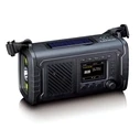 Lenco PDR-055 Portable Rechargeable DAB+ Emergency Radio with Bluetooth - Grey