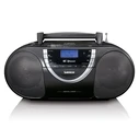 Lenco Boombox DAB+/FM Radio CD Player Bluetooth Portable Black