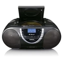 Lenco Boombox DAB+/FM Radio CD Player Bluetooth Portable Black