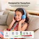 Belkin SoundForm Mini 2 Wireless On-Ear Kids - Blue (AUD012HQBL)