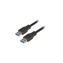EFB USB 3.0 Connection Cable A-A, Plug-to-Plug, 3.0 m, Black, Premium (K5210SW.3)