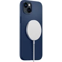 Spigen Silicone Fit Mag MagSafe Apple iPhone 14 Plus / 15 Plus Navy Blue
