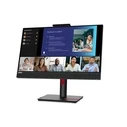 Monitor 23.8" Lenovo ThinkVision T24v-30 FHD IPS, Slim Bezel, HDMI, DP, VGA, Height adjustable, Webcam, Speakers