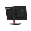 Monitor 23.8" Lenovo ThinkVision T24v-30 FHD IPS, Slim Bezel, HDMI, DP, VGA, Height adjustable, Webcam, Speakers