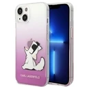 Karl Lagerfeld KLHCP14MCFNRCPI Apple iPhone 14 Plus / 15 Plus hardcase pink Choupette Fun