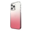 Speck Presidio Perfect-Clear Ombre MICROBAN Apple iPhone 14 Pro Max (Clear / Vintage Rose Fade)