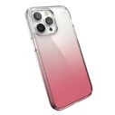 Speck Presidio Perfect-Clear Ombre MICROBAN Apple iPhone 14 Pro Max (Clear / Vintage Rose Fade)