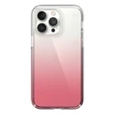 Speck Presidio Perfect-Clear Ombre MICROBAN Apple iPhone 14 Pro Max (Clear / Vintage Rose Fade)