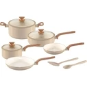 GreenPan Essence 5-Piece Cookware Set (Taupe)