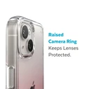 Speck Presidio Perfect-Clear Ombre MICROBAN Apple iPhone 14 Plus / 15 Plus (Clear / Vintage Rose Fade)