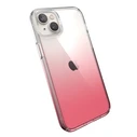 Speck Presidio Perfect-Clear Ombre MICROBAN Apple iPhone 14 Plus / 15 Plus (Clear / Vintage Rose Fade)