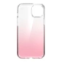 Speck Presidio Perfect-Clear Ombre MICROBAN Apple iPhone 14 Plus / 15 Plus (Clear / Vintage Rose Fade)