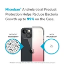 Speck Presidio Perfect-Clear Ombre MICROBAN Apple iPhone 14 Plus / 15 Plus (Clear / Vintage Rose Fade)