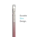 Speck Presidio Perfect-Clear Ombre MICROBAN Apple iPhone 14 Plus / 15 Plus (Clear / Vintage Rose Fade)