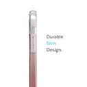 Speck Presidio Perfect-Clear Ombre MagSafe MICROBAN Apple iPhone 14 Plus / 15 Plus (Clear / Vintage Rose Fade)