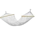 Velco Double Cotton Woven Hammock with Wood 200x120 cm