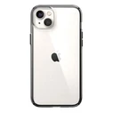 Speck Presidio Perfect-Clear Impact Geometry MICROBAN Apple iPhone 14 Plus / 15 Plus (Clear / Black)
