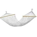 Velco Single Cotton Woven Hammock with Wood 200 x 80 cm