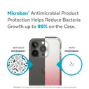 Speck Presidio Perfect-Clear Ombre MICROBAN Apple iPhone 14 Pro (Clear / Vintage Rose Fade)