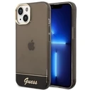 Guess GUHCP14MHGCOK Apple iPhone 14 Plus / 15 Plus black hardcase Translucent