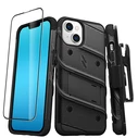 ZIZO BOLT Series Apple iPhone 14 with tempered glass (Black)