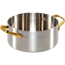 GreenPan Padova Reserve 3-Piece Stainless Steel Saucepan Set