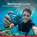 Ψηφιακή compact φωτογραφική μηχανή AgfaPhoto Realishot WP6000 (Μπλε)