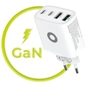 Mobile Origin Φορτιστής Χωρίς Καλώδιο GaN με 2 Θύρες USB-A και 2 Θύρες USB-C 40W Power Delivery Λευκός (MO-40WCH-PW22)
