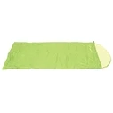 Campus FOX Sleeping Bag Lakhani (Light Green) 220 x 75 cm with Pillow