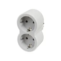 Πολύπριζο Ασφαλείας Legrand SurgeArrest 2 Outlets White/Grey