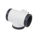 Πολύπριζο Ασφαλείας Legrand SurgeArrest 3 Outlets White/Grey