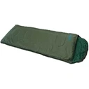 Campus Sleeping Bag FOX II Khaki 220x95 cm with Pillow - Single Summer Sleeping Bag