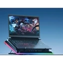 Conceptronic THYIA03B Ψύκτρα (Cooling Pad) για Laptop έως 19'' με 1 Ανεμιστήρα και USB Hub - Ασημί