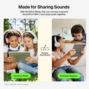 Belkin Soundform Mini 2 Ασύρματα/Ενσύρματα On‑Ear Ακουστικά, Μαύρο, 55 ώρες
